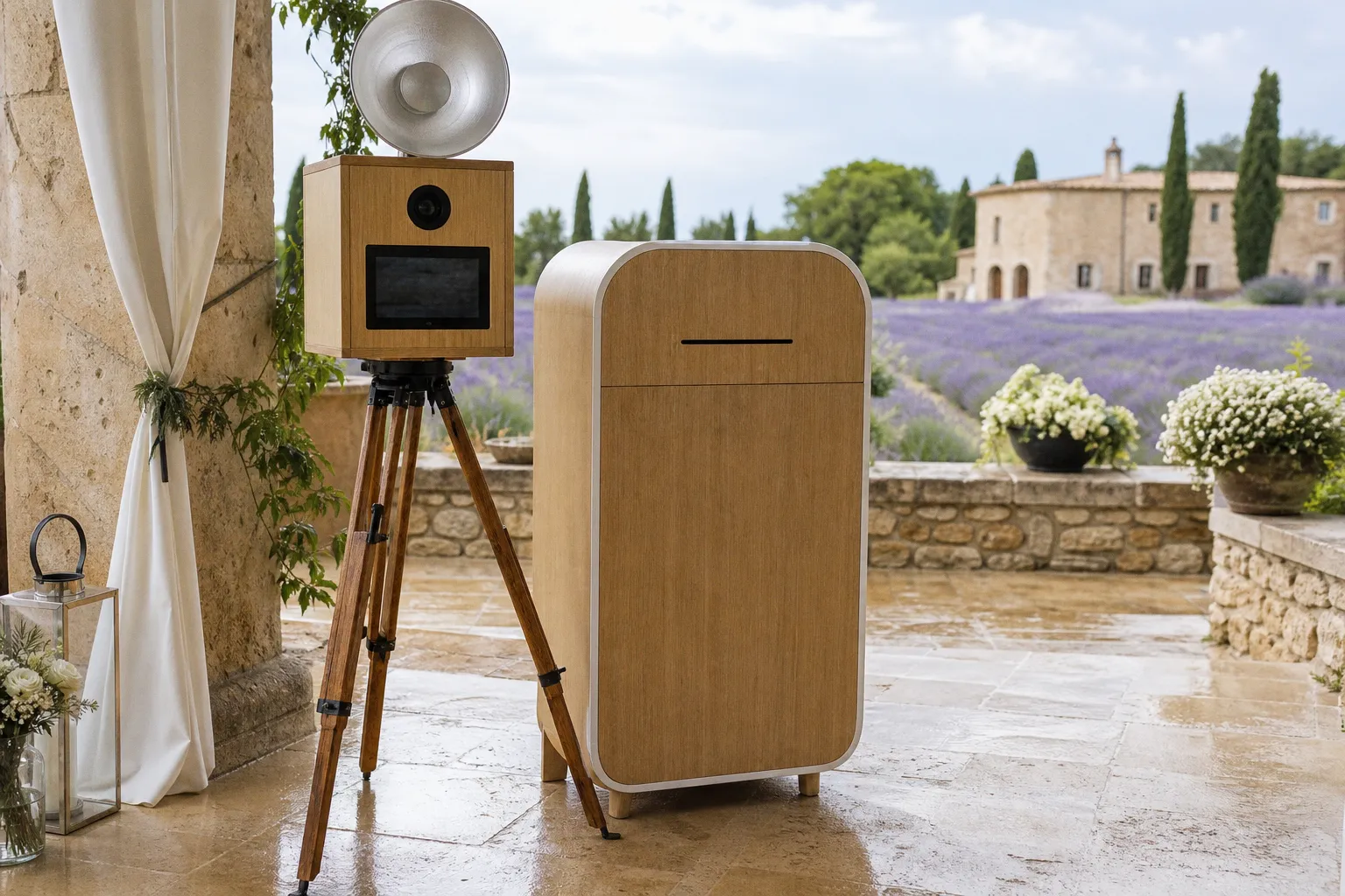 Animations photo de mariage : borne interactive ou portraitiste