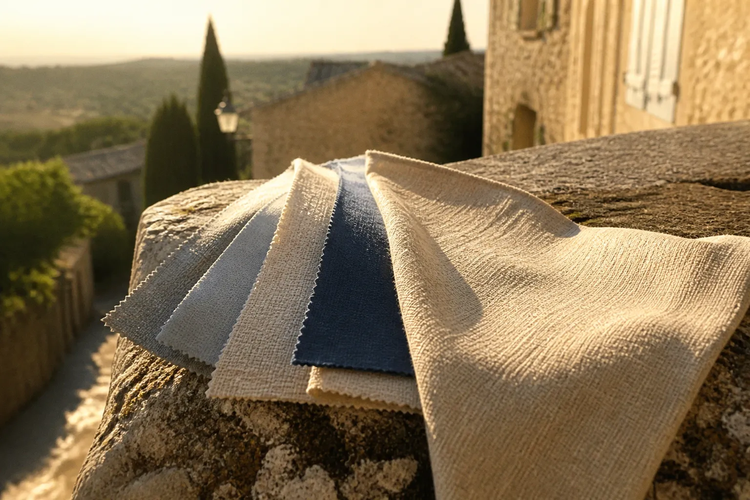 Costume sur mesure : les tissus adaptés au soleil de Provence