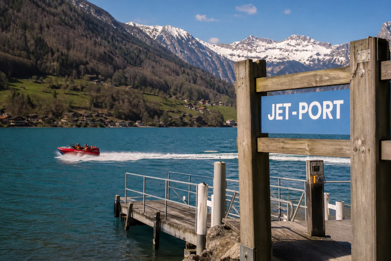 Jetboat Interlaken visite : session privée ou collective ?