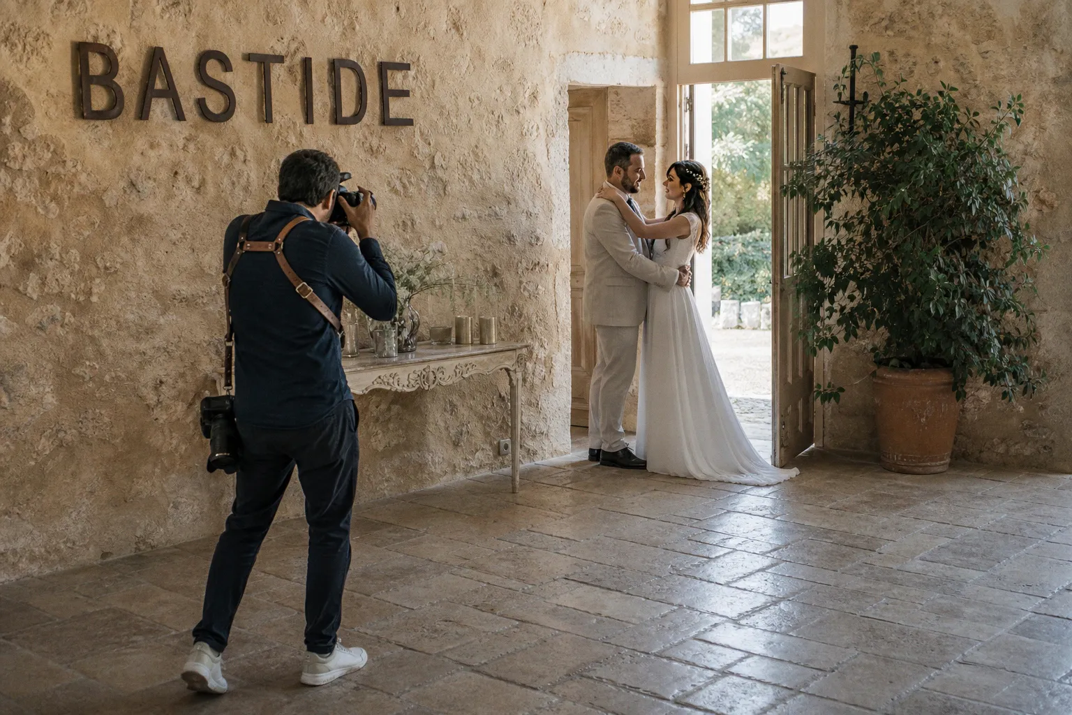 L'art de la composition narrative en photographie de mariage